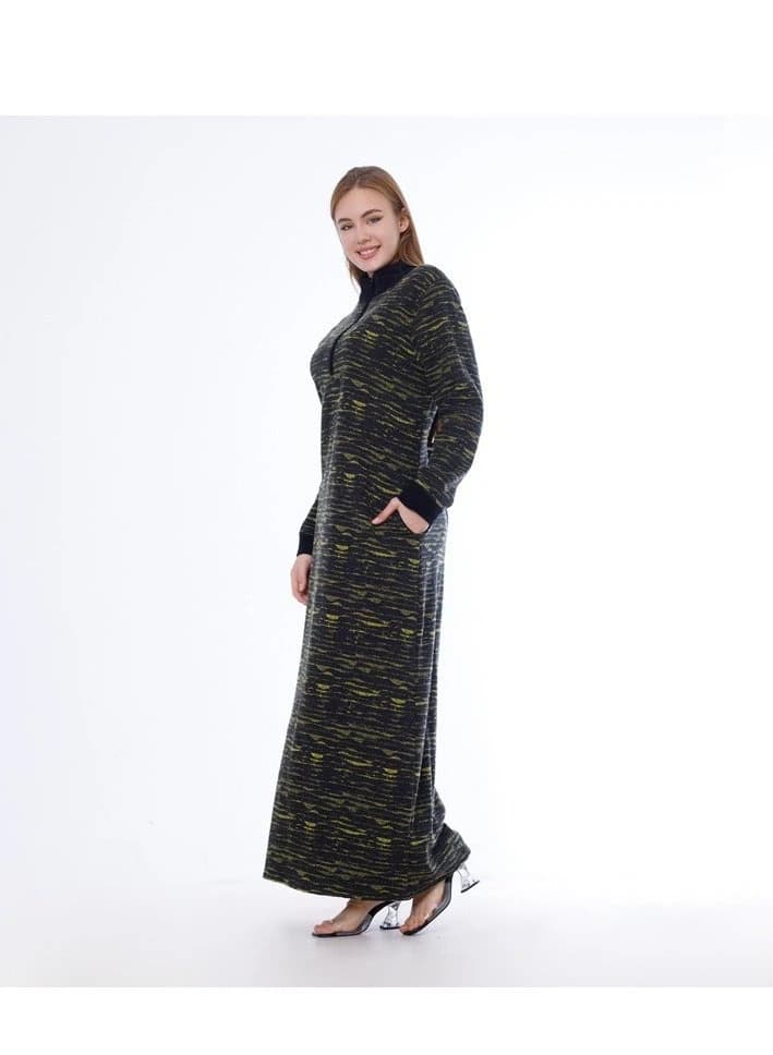 Women's Distinctive Winter Nightgown 8037 – Soft Cozy Sleepwear
