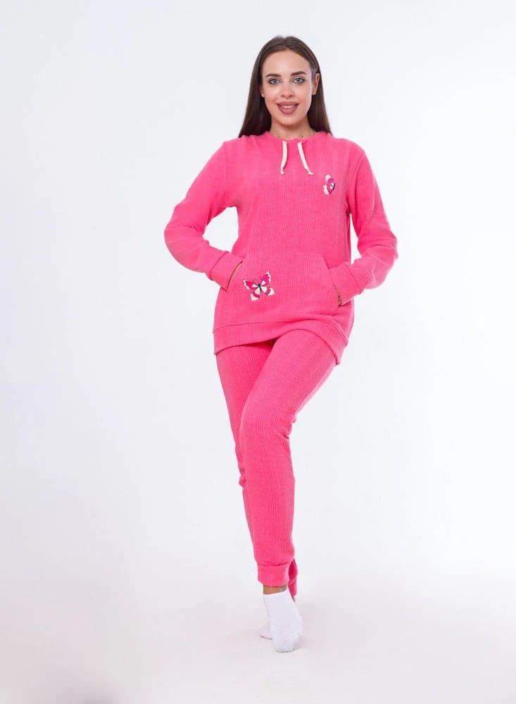 Women's Distinctive Winter Pajamas 8055 – Soft Fleece Sleepwear Set