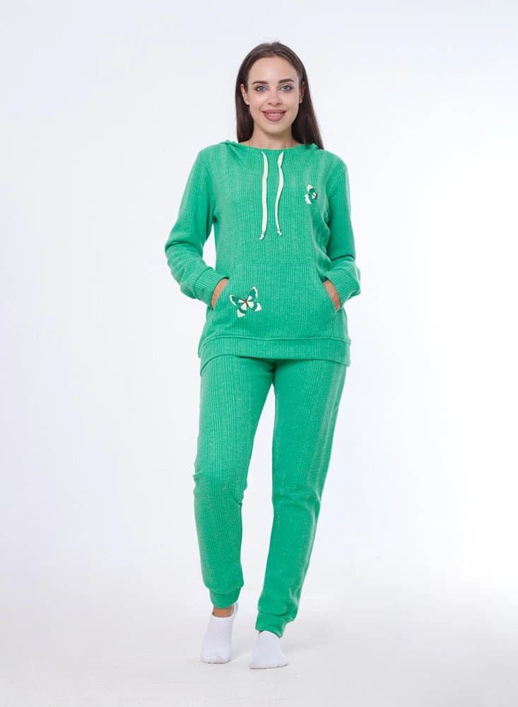 Women's Distinctive Winter Pajamas 8055 – Soft Fleece Sleepwear Set