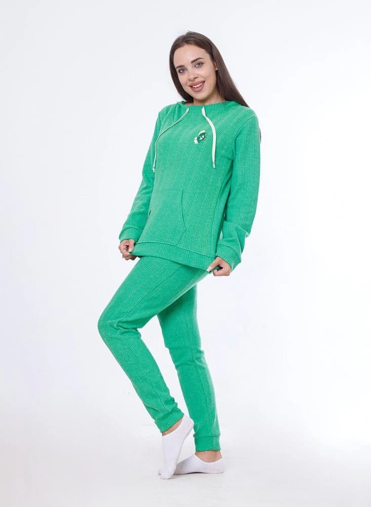 Women's Distinctive Winter Pajamas 8055 – Soft Fleece Sleepwear Set