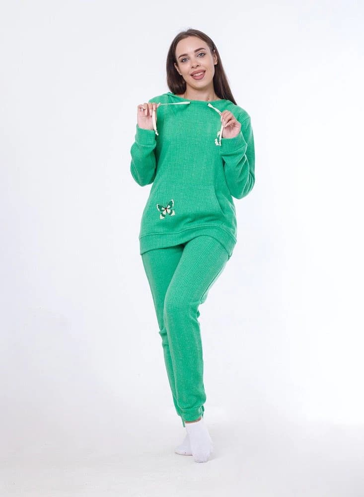 Women's Distinctive Winter Pajamas 8055 – Soft Fleece Sleepwear Set