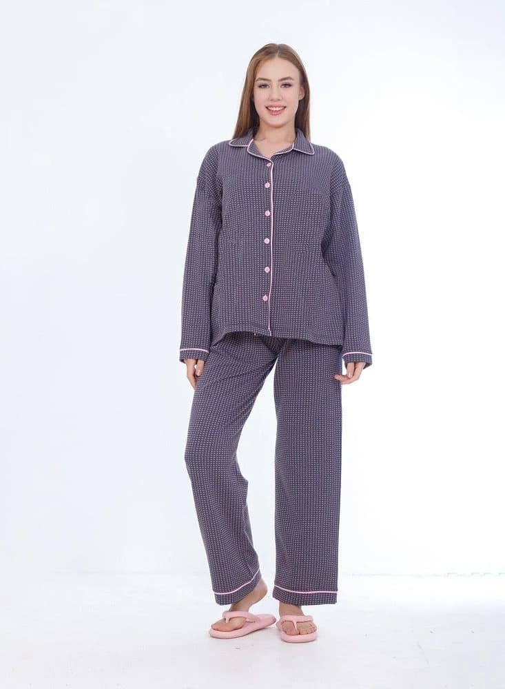 Women's Winter Collection Milton Pajama – Casual Cotton Pajama Set