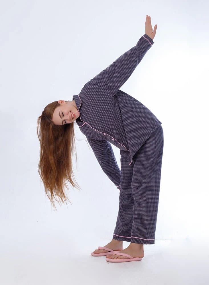 Women's Winter Collection Milton Pajama – Casual Cotton Pajama Set