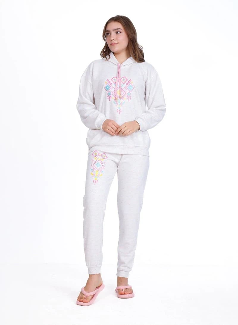 Women's Distinctive Winter Pajamas 8043 – Winter Pajama Set