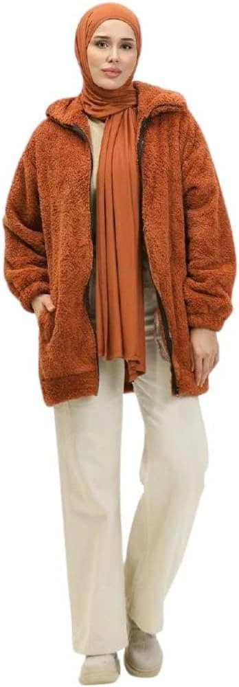 Women’s Fur Zip Hoodie Jacket