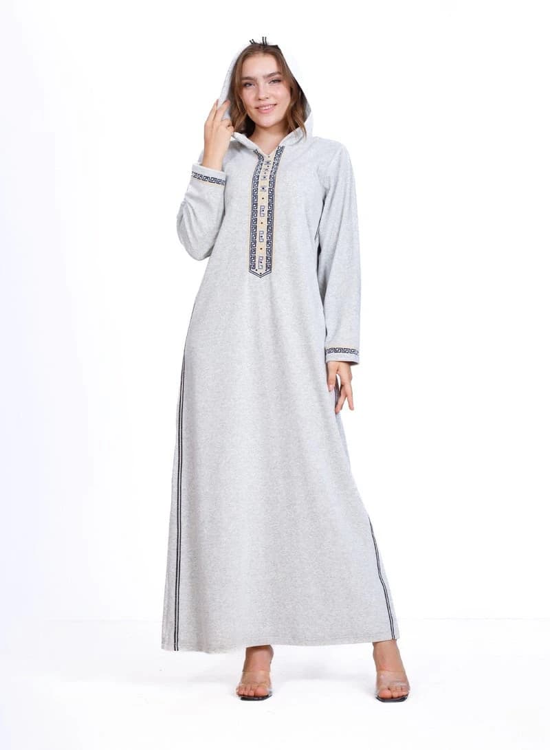 Women's Stunning Nightgown – Elegant Nightdress with Embroidery