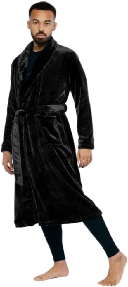 Men's Velvet Home Robe