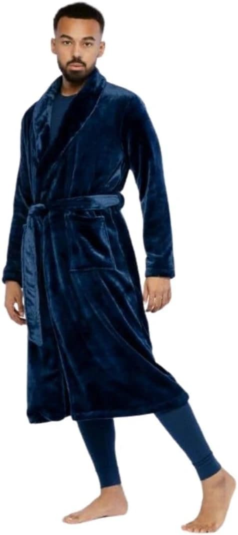Men's Velvet Home Robe