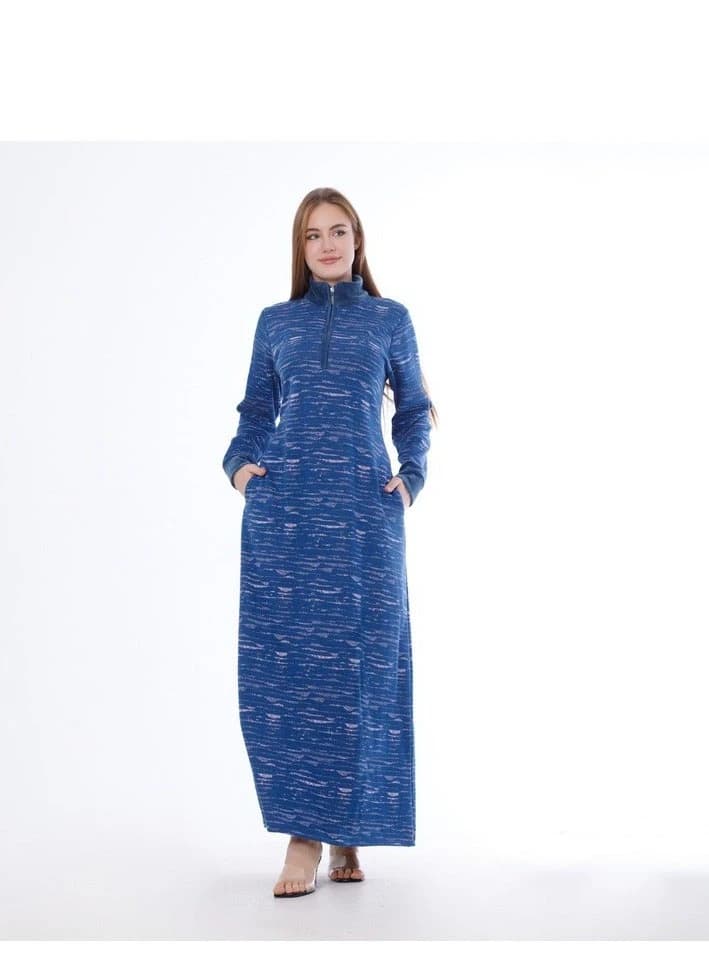 Women's Winter Nightgown 8037 – Cozy Winter Nightdress
