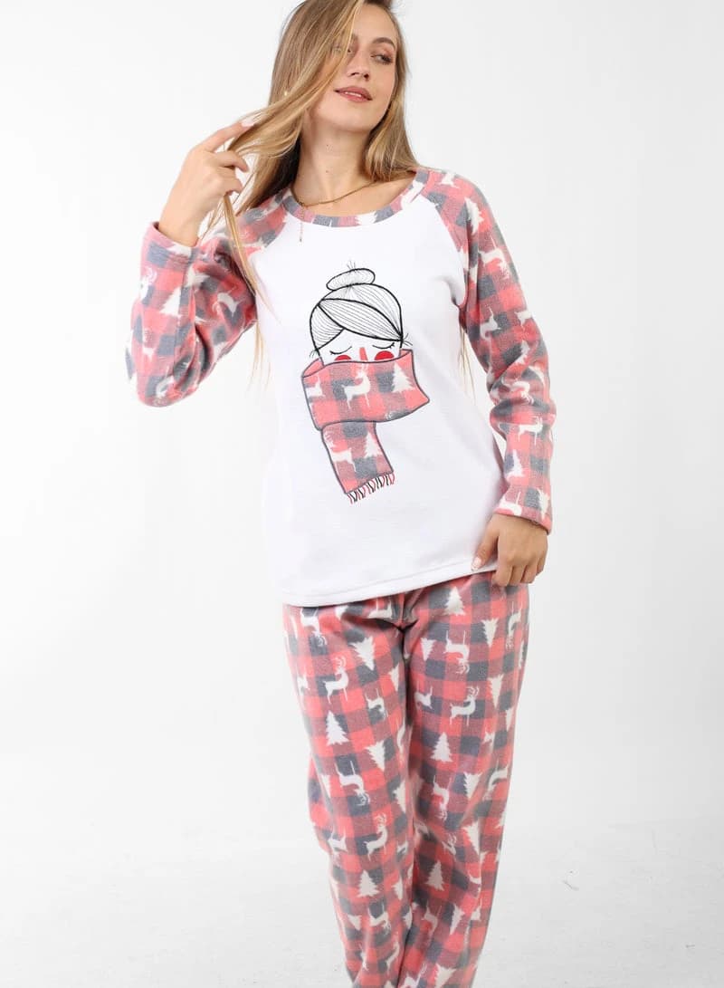 Women's Festive Fular Pajamas – Christmas Spirit Holiday Set
