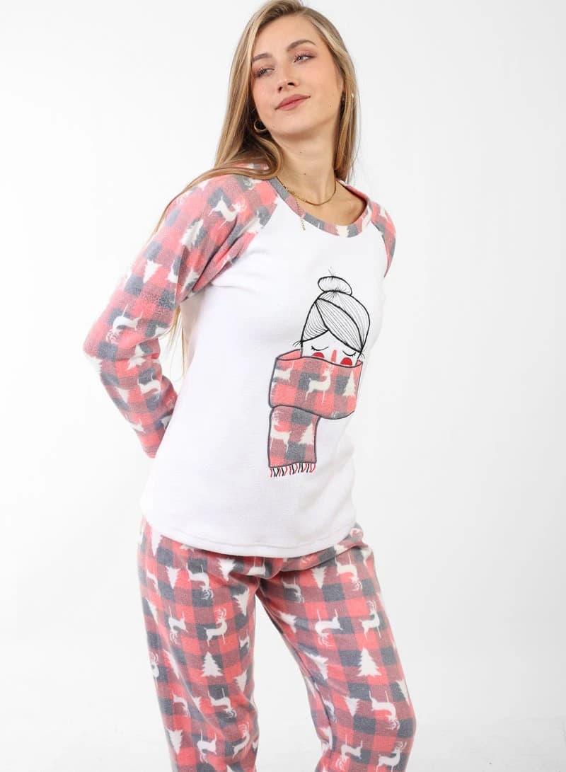 Women's Festive Fular Pajamas – Christmas Spirit Holiday Set