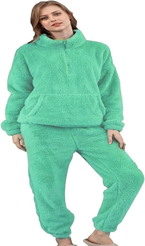 Women's Polar Fleece Winter Pajamas
