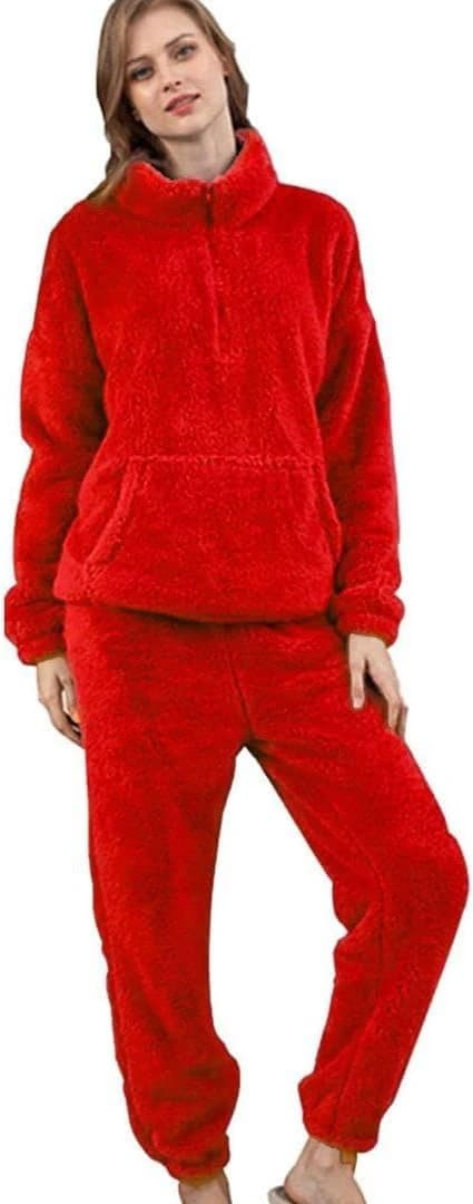 Women's Polar Fleece Winter Pajamas