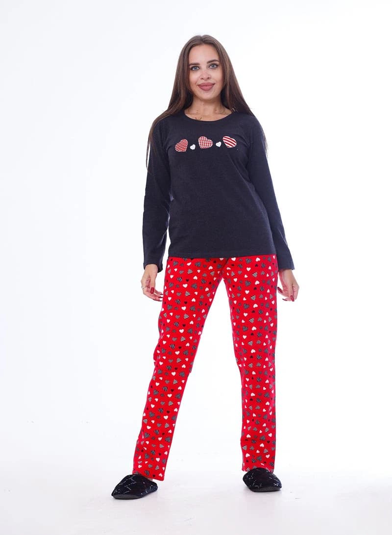 Women's Winter Collection Pajama 7438 – Cozy Home Sleepwear