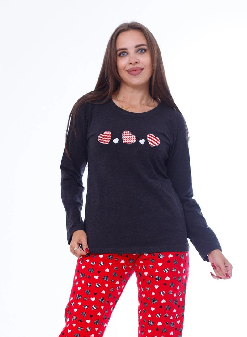 Women's Winter Collection Pajama 7438 – Cozy Home Sleepwear