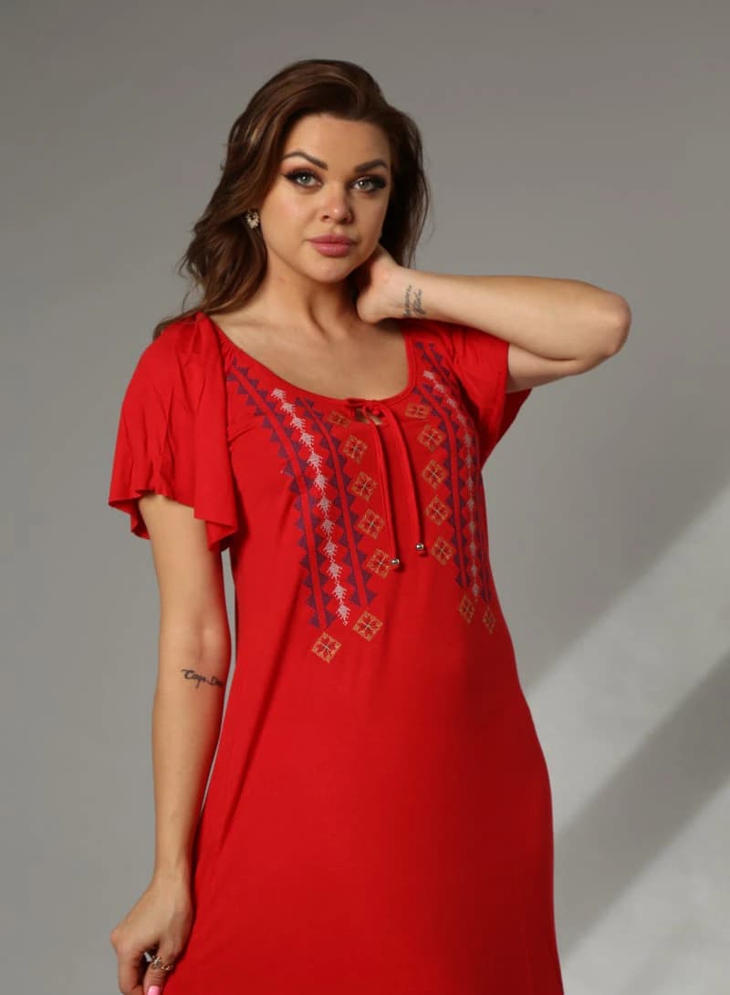 Women's Summer Night Gown 830 – Lightweight Sleepwear