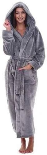 Women’s Luxury Velvet Plush Robe – Warm & Soft