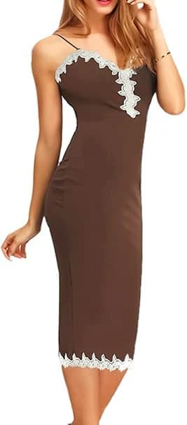 Women's Off Shoulder Dress with White Splint