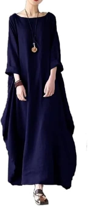 Women’s Navy Loose Fit Dress