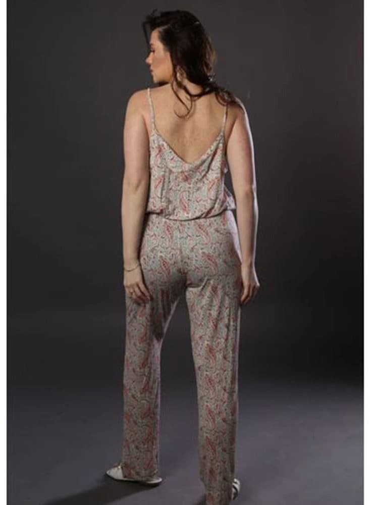 Women's Soft Viscose Jumpsuit – Relaxed Fit One‑Piece