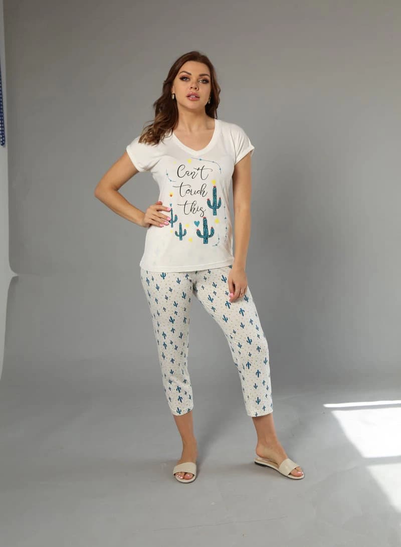 Women's Distinctive Summer Pajamas 940 – Lightweight Comfortable Set