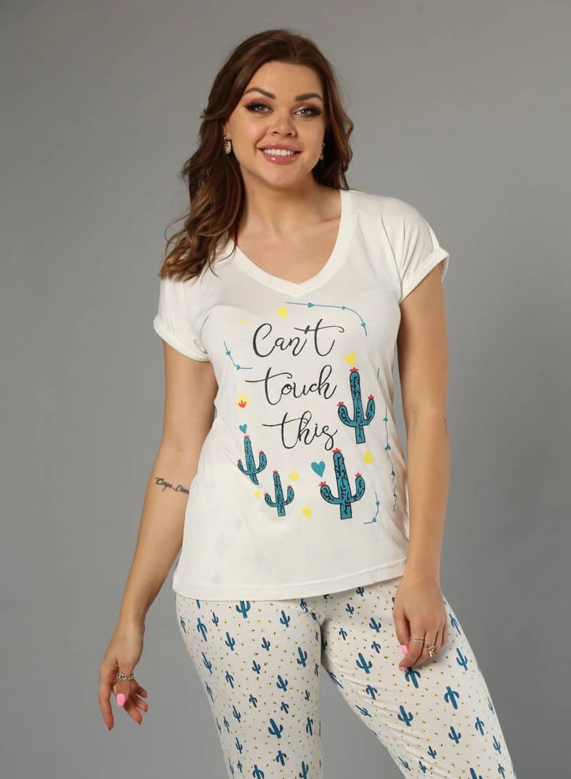Women's Distinctive Summer Pajamas 940 – Lightweight Comfortable Set