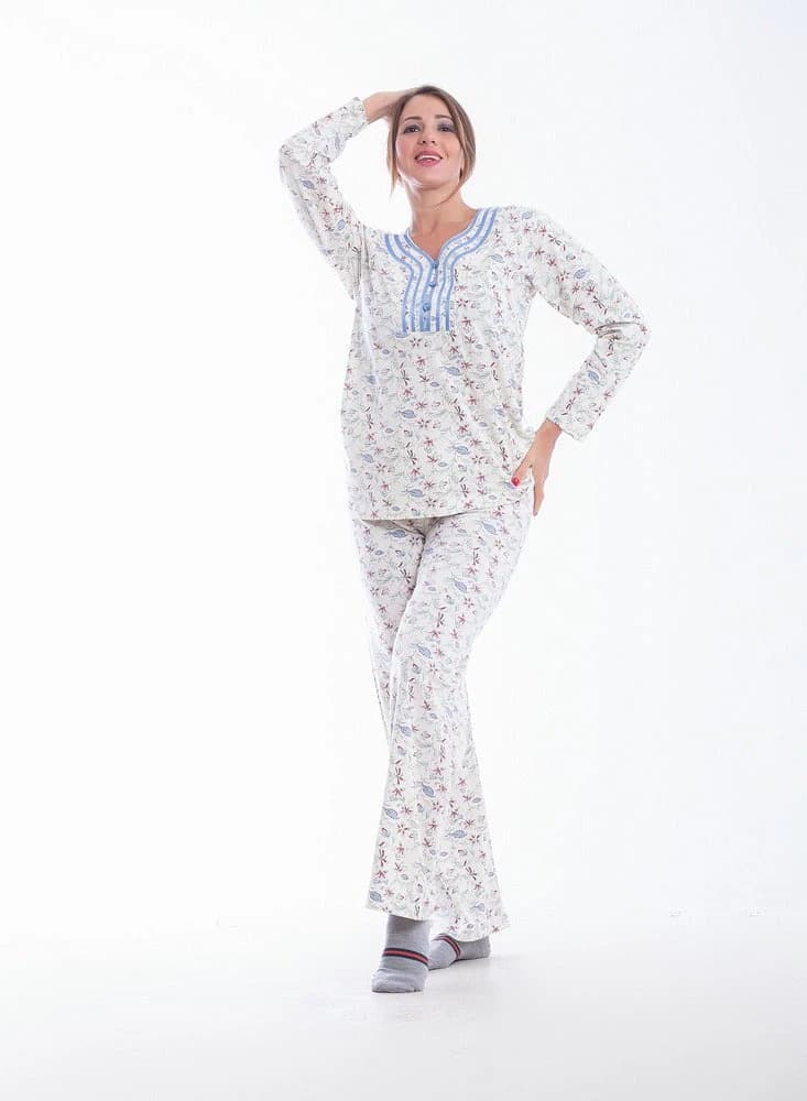 Women's Summer Pajama Set – Lightweight Printed Sleepwear