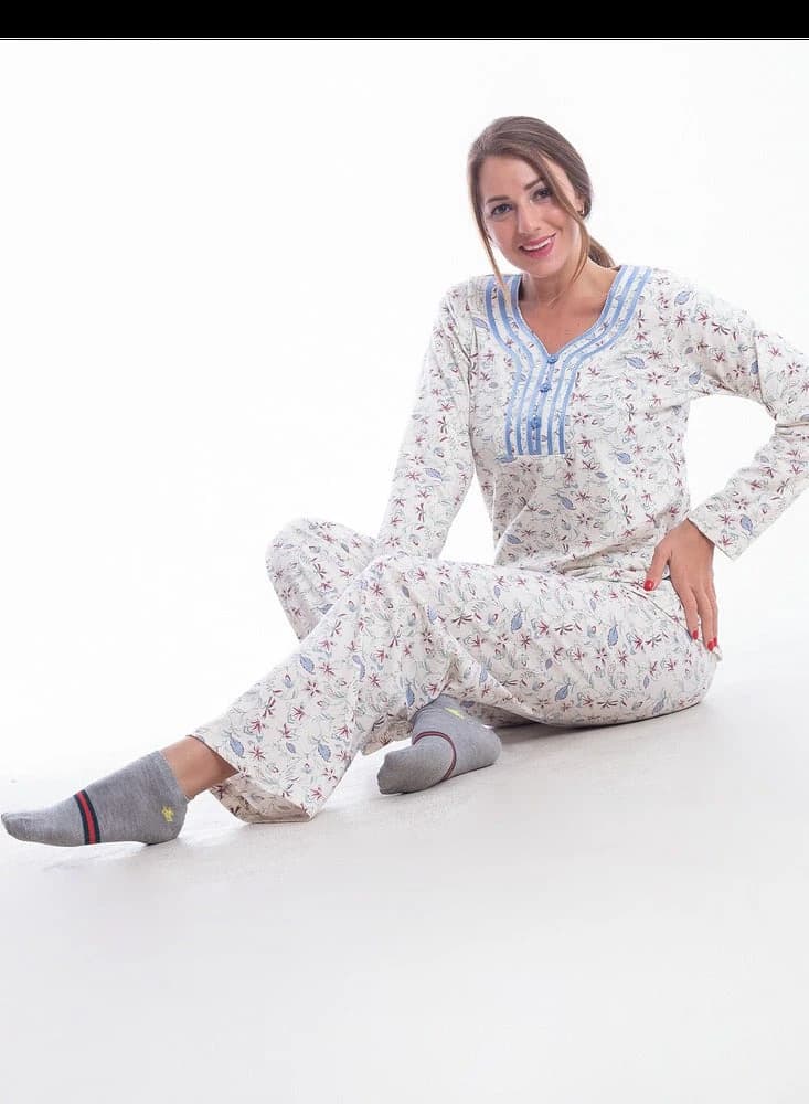 Women's Summer Pajama Set – Lightweight Printed Sleepwear
