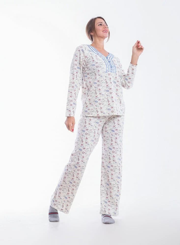 Women's Summer Pajama Set – Lightweight Printed Sleepwear