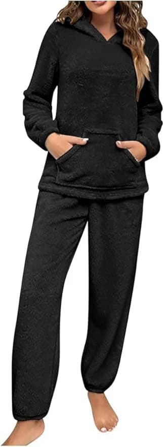 Women’s 2-Piece Fur Pajama Set