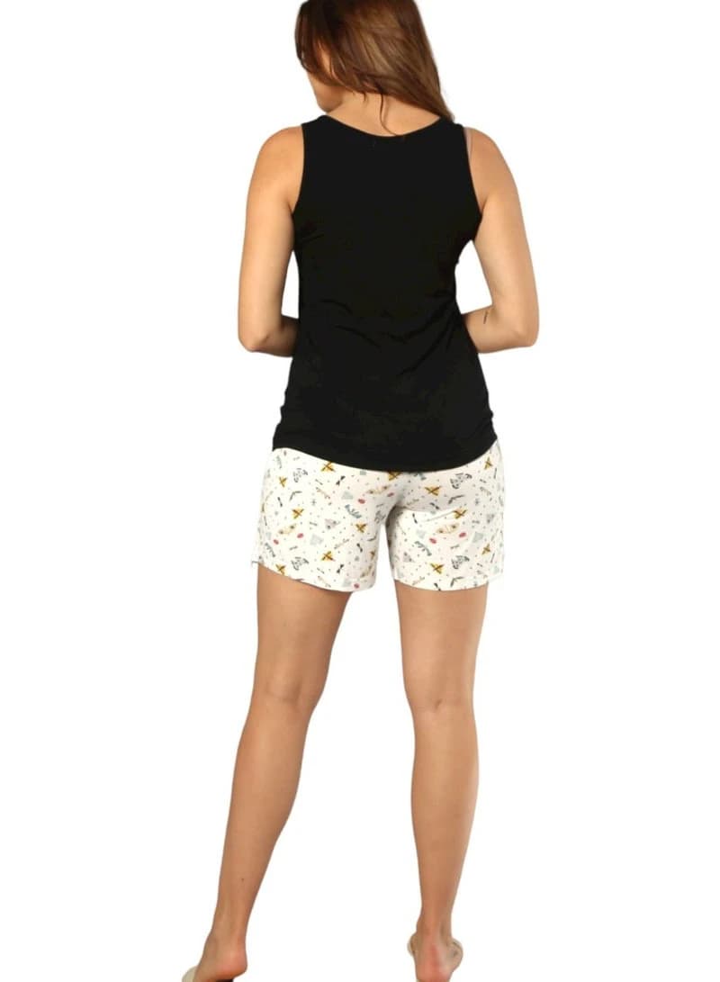 Women's Summer Pajama Set 882 – Lightweight Printed Sleepwear