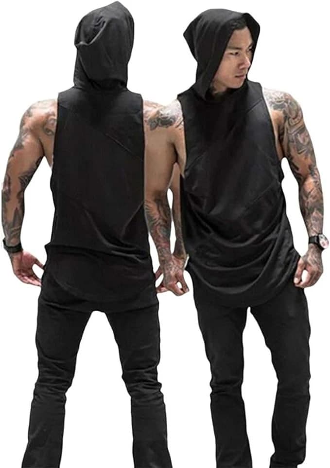 Men’s Gym Stringer Tank Top – Quick Dry Muscle Fitness Vest