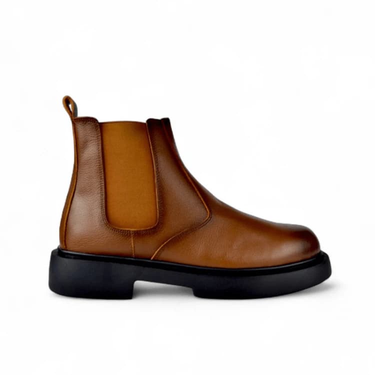 Edge - Hybrid Chelsea Boot - Havana