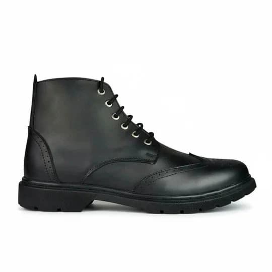 Hybrid Zip-Lace Boot - Black