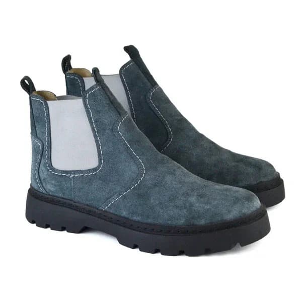 Chunky Chelsea Boot - S-4001 Gray