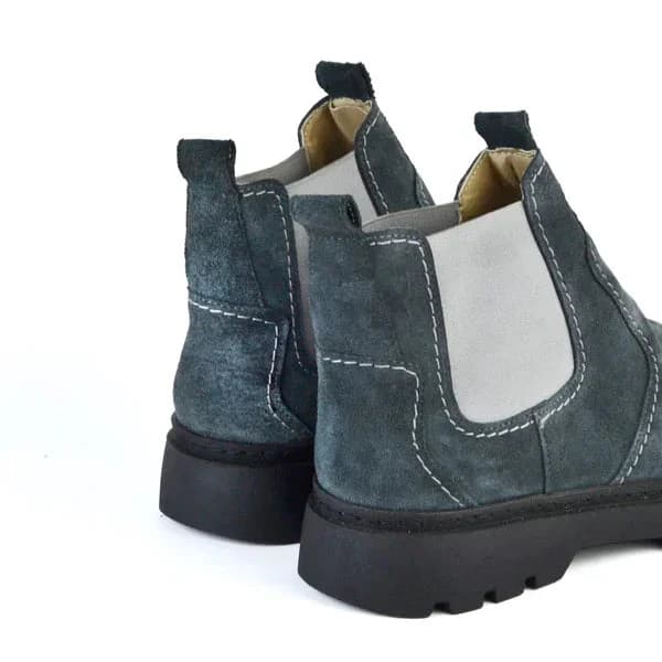 Chunky Chelsea Boot - S-4001 Gray