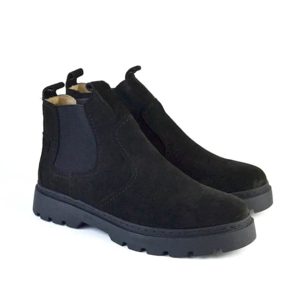Chunky Chelsea Boot - S-4001 Black