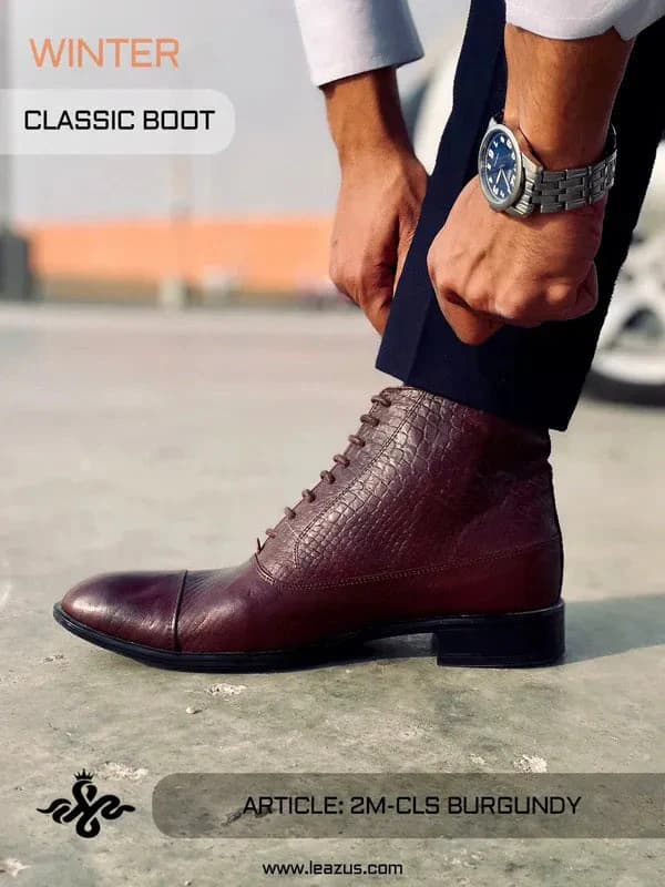 Classic Boot - 2M-CLS Burgundy