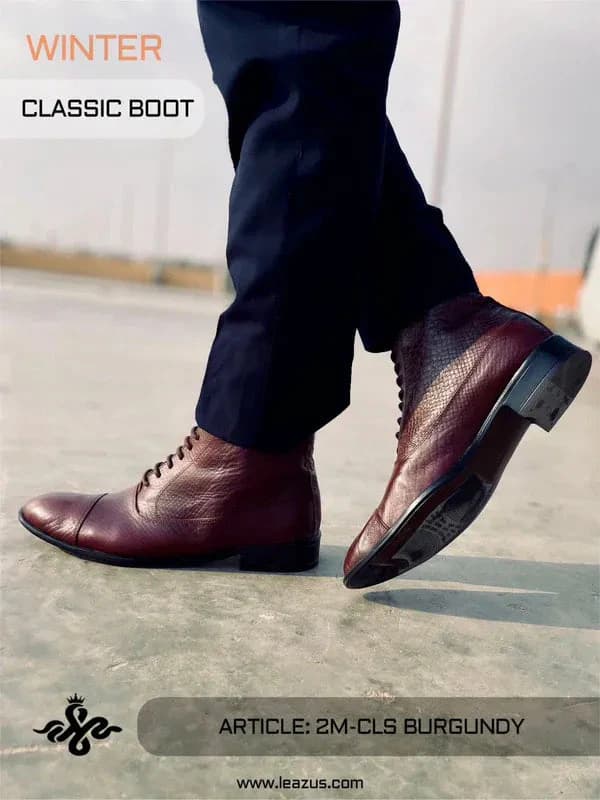 Classic Boot - 2M-CLS Burgundy