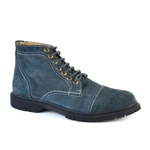 Leather Halfboot - S-9001 Gray