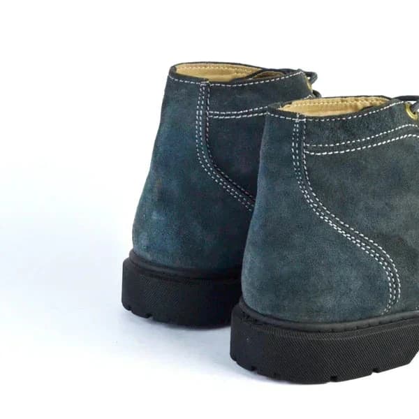 Leather Halfboot - S-9001 Gray