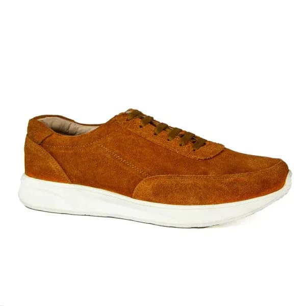 S-ORCA SUEDE SNEAKER - HAVANA