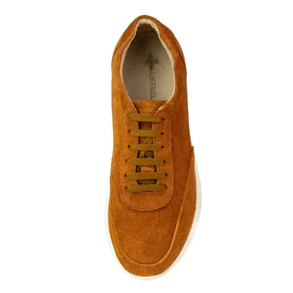 S-ORCA SUEDE SNEAKER - HAVANA