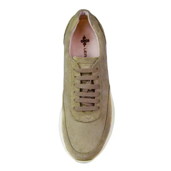 S-ORCA SUEDE SNEAKER - BEIGE