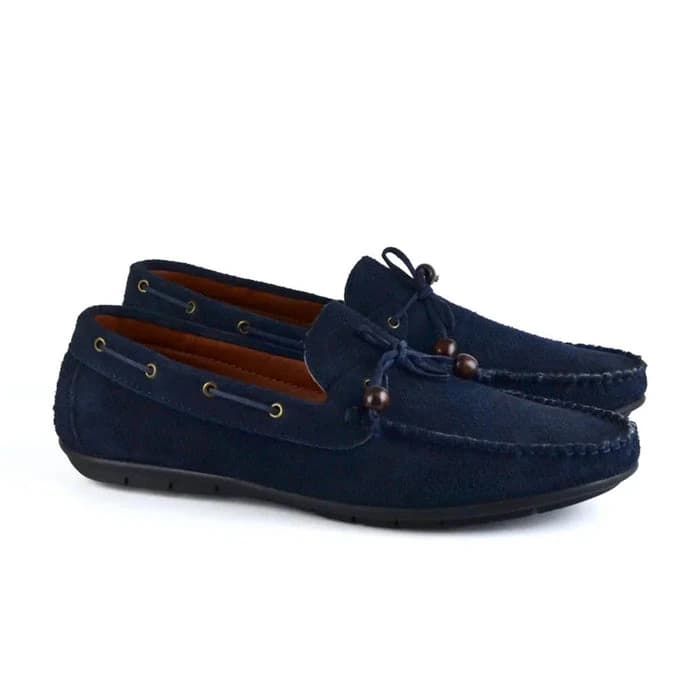 LEATHER MOCCASIN SHOES - M400