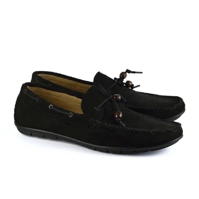 LEATHER MOCCASIN SHOES - M400