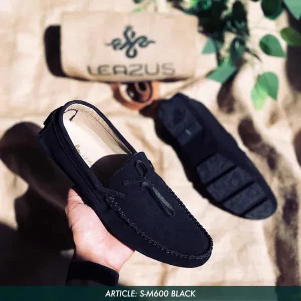LEATHER MOCCASIN SHOES - S-M600