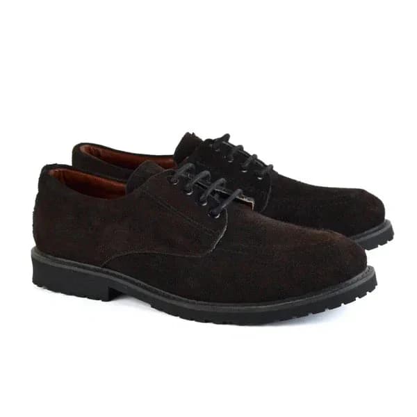 Leather Smart Casual Shoes - S-1001 Black