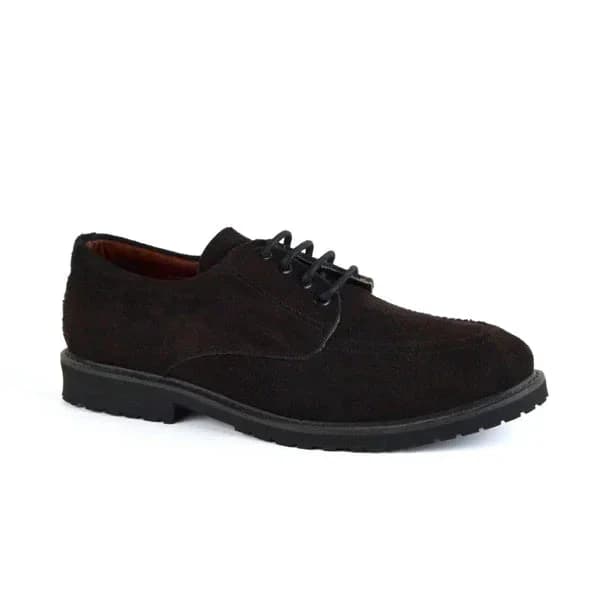 Leather Smart Casual Shoes - S-1001 Black