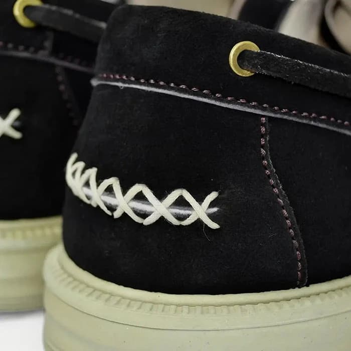 Suede Spagu Shoes - Black